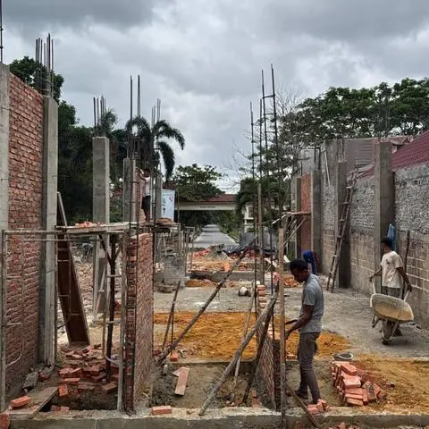 Dokumentasi lapangan pekerjaan konstruksi PT. Atra Jaya Lestari