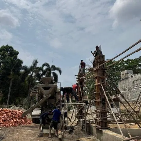 Dokumentasi lapangan pekerjaan konstruksi PT. Atra Jaya Lestari